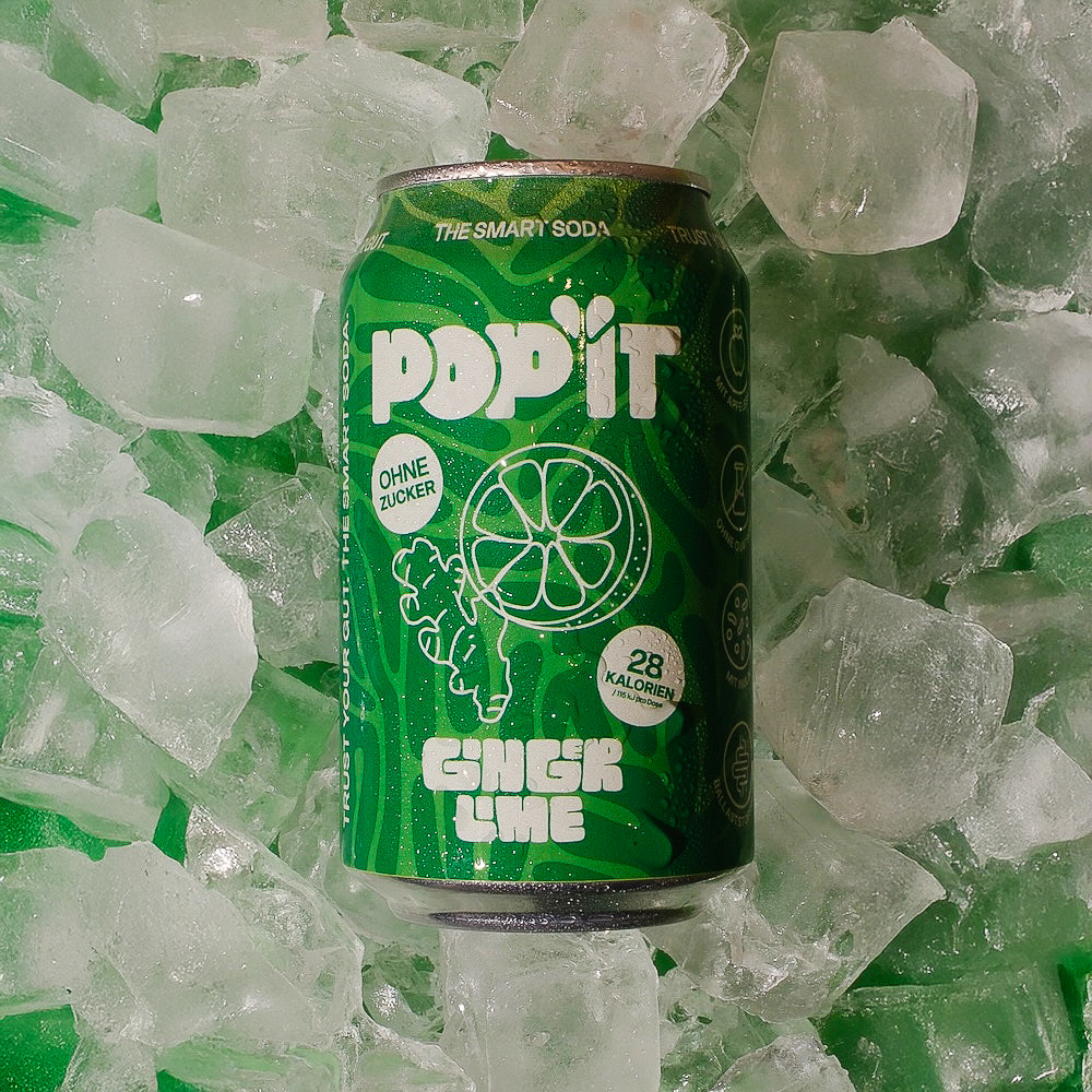 POP'IT GINGER-LIME      12 PACK zzgl. Pfand