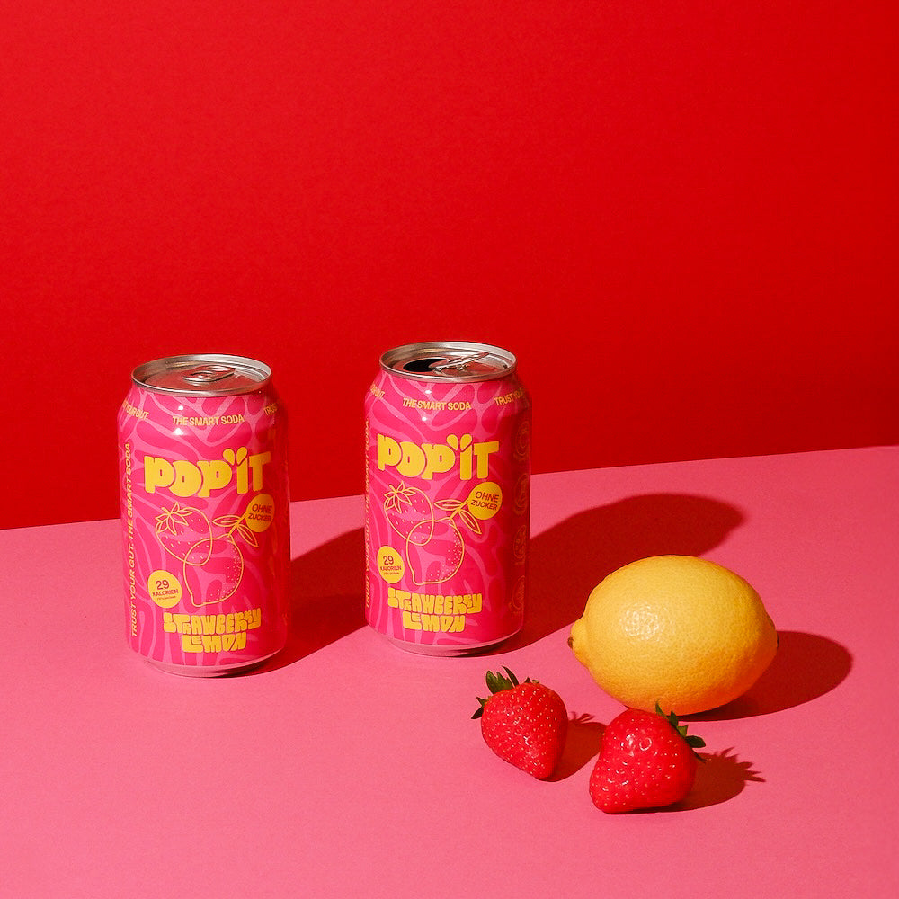 POP'IT STRAWBERRY-LEMON      12 PACK zzgl. Pfand