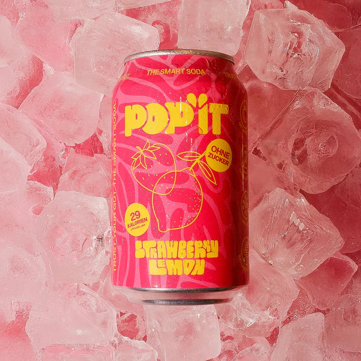 POP'IT STRAWBERRY-LEMON      12 PACK zzgl. Pfand